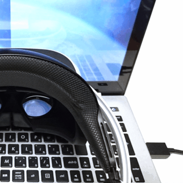 PSVRにPCを接続してYouTube等の好きな3D映像を見る方法
