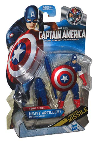 キャプテン・アメリカ ムービー/3.75インチ アクションフィギュア/02 コミックシリーズ/ヘヴィー・アーティラリー キャプテン・アメリカ