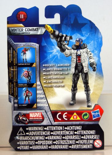 キャプテン・アメリカ ムービー/3.75インチ アクションフィギュア/11 コンセプトシリーズ/ウィンター・コンバット キャプテン・アメリカ