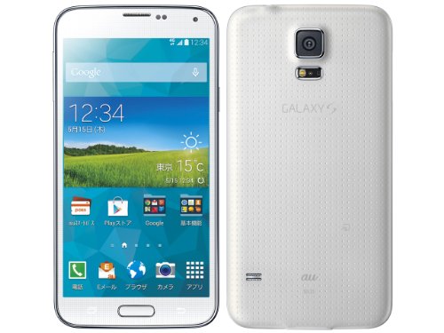 GALAXY S5 SCL23 au シマリーホワイト