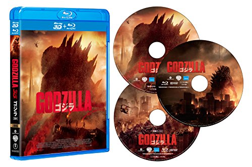 GODZILLA ゴジラ[2014] 3D&2DBlu-ray3枚組