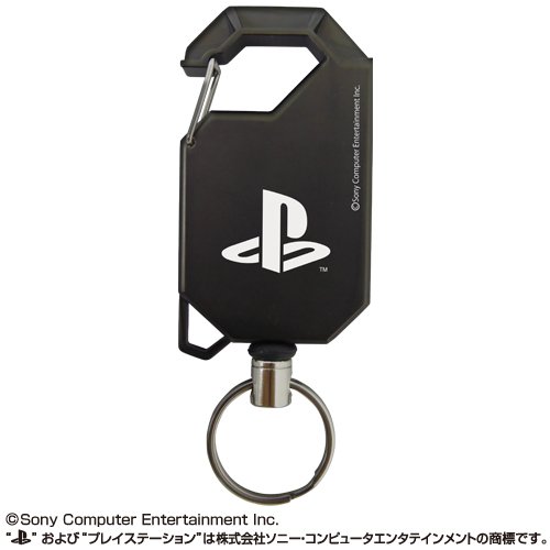 [コスパ COSPA] プレイステーションファミリーマーク リールキーホルダー プレイステーションファミリーマーク
