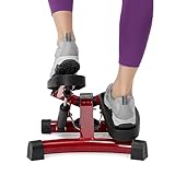 【公式】Shop Japan(ショップジャパン) 健康ステッパー ナイスデイ プレミアム レッド(負荷調整・カウンター付き)ウォーキング 足踏み運動 室内 座ったまま ダイエット器具 エクササイズマシン 高さ調整 歩数カウンター付 ナイスデー