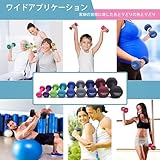 PROIRON ダンベル 3kg 2個セット エクササイズ ネオプレンゴムコーティング [筋力トレーニング 筋トレ シェイプアップ 鉄アレイ 鉄アレー]