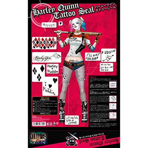 SUICIDE SQUAD スーサイド・スクワッド タトゥシール ハーレイ・クイン