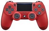 【純正品】ワイヤレスコントローラー (DUALSHOCK 4) マグマ・レッド (CUH-ZCT2J11)