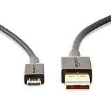Amazonベーシック マイクロ USB ケーブル プリンター対応 3.0m (USB-A 2.0 - Micro-B) ブラック