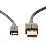 Amazonベーシック マイクロ USB ケーブル プリンター対応 1.8m (USB-A 2.0 - Micro-B) ブラック