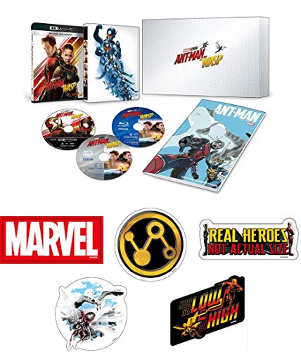 アントマン&ワスプ 4K UHD MovieNEXプレミアムBOX(数量限定) ステッカー5枚セット [Blu-ray]