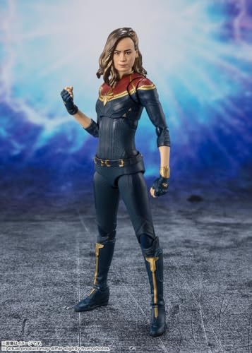 TAMASHII NATIONS S.H.フィギュアーツ キャプテン・マーベル 約150mm PVC&ABS製 塗装済み可動フィギュア