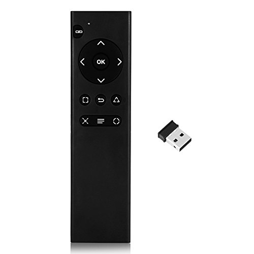 Fosa ワイヤレスコントローラ ソニープレイステーション4 PS4 DVDマルチメディアリモートコントロール 2.4Ghzワイヤレスメディアコントローラ 受信機付き
