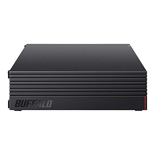 【Amazon.co.jp限定】バッファロー 外付けハードディスク 6TB テレビ録画/PC/PS4/4K対応 バッファロー製nasne™対応 静音&コンパクト 日本製 故障予測 みまもり合図 HD-AD6U3