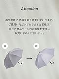 assa 日傘 メンズ 長傘 大きい 晴雨兼用 男性用 遮熱効果 熱中症対策 遮光 100% UVカット グラスファイバー ワンタッチ ジャンプ傘 FJ (FJ172/グレー)