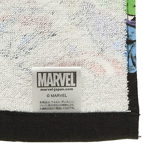 丸眞 フェイスタオル MARVEL コミック WT 34×36cm・FT 34×80cm ゴーイングヒーローズ 綿100% 2505023100