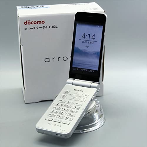 docomo arrows ケータイ F-03L シルバー
