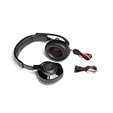 JBL QUANTUM 200 ゲーミングヘッドセット 軽量設計 オーバーイヤーヘッドホン フリップアップマイク DISCORD認定 3.5mmオーディオ接続 PCスプリッター付属