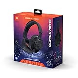 JBL QUANTUM 200 ゲーミングヘッドセット 軽量設計 オーバーイヤーヘッドホン フリップアップマイク DISCORD認定 3.5mmオーディオ接続 PCスプリッター付属