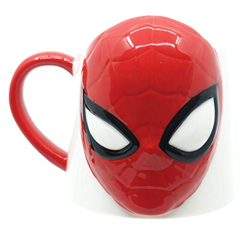 サンアート marvel(マーベル) 「スパイダーマン」 フェイス マグカップ 300ml san3226-2