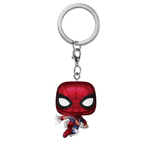 Funko Pop! Keychain ブランド・ニュー・デイ SPIDER-MAN: BRAND NEW DAY スパイダーマン (メタリックVer.)