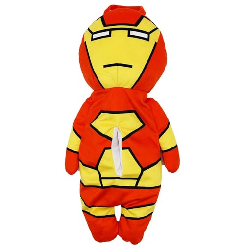 丸眞 ティッシュカバー Marvel マーベル アイアンマン カバー/アイアンマン キャラクター型 2505035000 h50×w19×d10cm