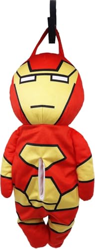丸眞 ティッシュカバー Marvel マーベル アイアンマン カバー/アイアンマン キャラクター型 2505035000 h50×w19×d10cm