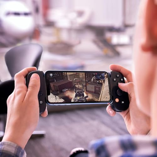 BACKBONE One バックボーン ワン 第1世代 ( Lightning ) | iPhone | スマートフォン向け ゲーム コントローラー | Xbox PlayStation リモートプレイ対応 プレイステーション PS5 | 原神 ZZZ バイオハザード ロマサガ モンハン サイレントヒル デススト