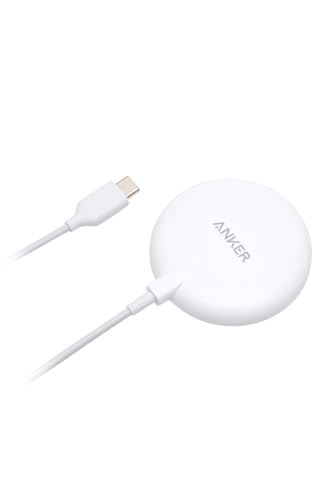 Anker PowerWave Magnetic Pad Lite（マグネット式ワイヤレス充電器） iPhone 15 / 14シリーズ ホワイト