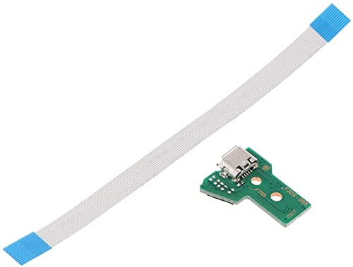 PlayStation4 PS4 コントローラー用 修理 交換 互換 部品 USB 充電ボード ケーブル オリジナルウエス付き (JDS-055)