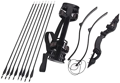 longmucos クリント・バートン/ホークアイ 風 コスプレ道具(弓140cm 矢75cm 矢筒50cm) (道具)