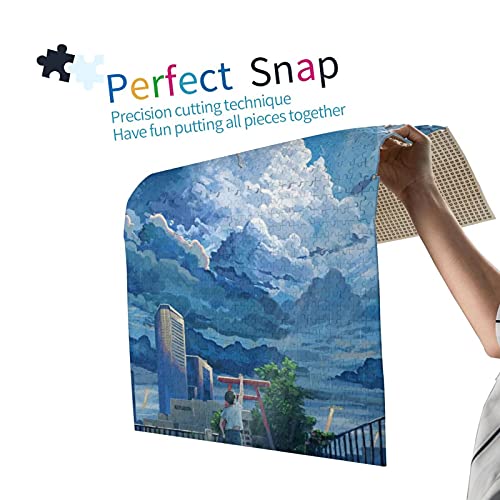 天気の子 1000ピース ジグソーパズル キャラクター パズル アニメパターン 萌えグッズ 75x50cm