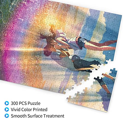 天気の子 300ピース ジグソーパズル キャラクター パズル アニメパターン 萌えグッズ 38x26cm