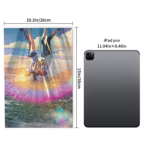 天気の子 300ピース ジグソーパズル キャラクター パズル アニメパターン 萌えグッズ 38x26cm