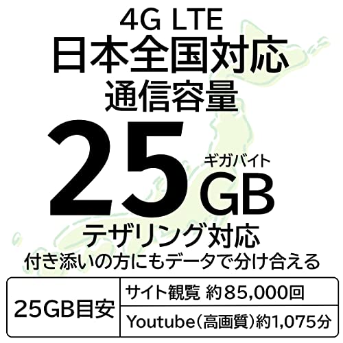 Docomo プリペイドSIM 日本 25GB 90日 sim プリペイド データ専用 4G LTE 物理SIM/prepaid sim 25gb 90days japan travel (25GB/90日)