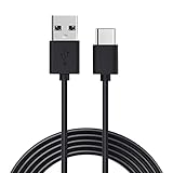 PS5用充電コード USB充電ケーブル (2m, ブラック) SLEIJAOOE ps5 コントローラー ケーブル 急速充電 Type USB C ケーブル PlayStation 5 コントローラー用