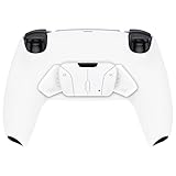 コントローラーではない。eXtremeRate ps5コントローラーBDM-010&BDM-020にのみ対応用プログラムできるRISE4純色プラスティック製リマップキット、ps5コントローラーに対応用アップグレードボードと再設計されたバックケース&4つのバックボタン【ホワイト】