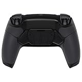 eXtremeRate ps5コントローラーBDM-010&BDM-020に対応用プログラムできる背面パドルプラスティック製RISE4リマップキット、ps5コントローラーに対応用アップグレードボードと黒いラバーグリップ付き再設計されたバックケース&4つの黒い背面ボタン‐ps5本体ではない【ブラック】