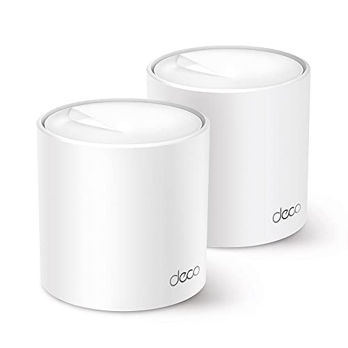 TP-Link WiFi 無線LANルーター Wi-Fi6 2402 + 574 Mbps HE160 メッシュWi-Fiシステム Matter 対応 3年保証 Deco X50/A 2ユニット