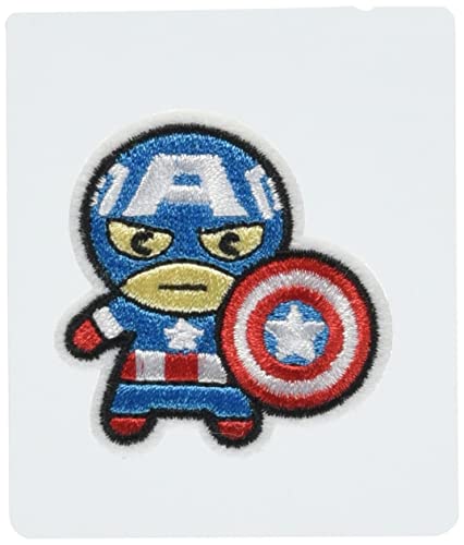 パイオニア MARVEL マーベル キャプテン・アメリカ ワッペン アイロン ・ シール 両用 タイプ ML450-ML21