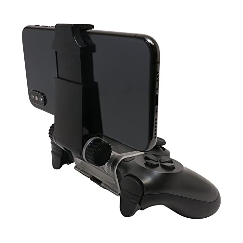 ミヨシ MCO スマートフォン ゲーミング パーツ スマホをPS4®のコントローラーに取り付けられる リモートプレイ ゲームアプリ ブラック GMA-SM01/BK