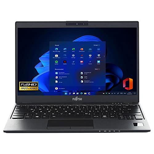 【整備済み品】 富士通 【Win11搭載】極軽極薄FUJITSU LIFEBOOK U937 ■MS Office H&B 2019 / FHD(1920x1080)/Core i5-7300U(2.6GHz)/8GBメモリ/SSD 256GB/Webカメラ内蔵/13.3インチ (SSD256GB) (整備済み品)