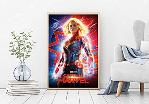 映画ポスター キャプテンマーベル CAPTAIN MARVEL マーベル 24×36inc (61×91.5cm) US版 of1 [並行輸入品]