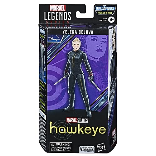 ハズブロ(HASBRO) MARVEL マーベルレジェンド シリーズ エレーナ・ベロワ、ホークアイ コレクション用 6インチ(15 cm)サイズ アクションフィギュア、対象年齢4才以上 F6541 正規品