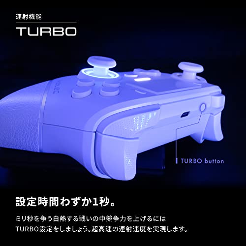 HELEC PAD FOR PS4 コントローラー 背面ボタン ターボ連射 ワイヤレス 充電 無線 有線 USBコード タッチパッド PC Windows イヤホンジャック 左右非対称 bluetooth