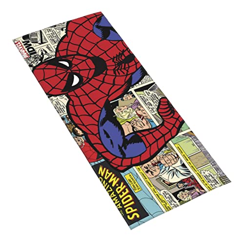 スパイダーまん バスタオル マイクロファイバー 高速吸水 速乾 耐久性 人気 安い ふわふわ 肌触り バスタオル 大判 瞬間吸水 抗菌防臭 ビッグ フェイスタオル 家庭用 業務用 30x70cm