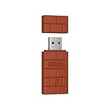 8BitDo ワイヤレス USB アダプター 2 スイッチ、Windows、Mac、Steam Deck、Raspberry Pi 用 Xbox シリーズ X & S コントローラー、Xbox One Bluetooth コントローラー、Switch Pro、PS5 コントローラーに対応 (Brown)
