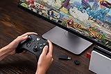 8BitDo ワイヤレス USB アダプター 2 スイッチ、Windows、Mac、Steam Deck、Raspberry Pi 用 Xbox シリーズ X & S コントローラー、Xbox One Bluetooth コントローラー、Switch Pro、PS5 コントローラーに対応 (Brown)