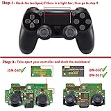 eXtremeRate Drifix ps4 Slim Proコントローラー(JDM-040/050/055)に対応用サムスティックドリフトフィックスリペアキット、ps4 Slim Proコントローラーに向けカスタムアナログスティックジョイスティックレギュレータ基盤
