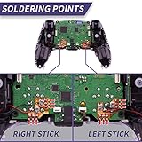 eXtremeRate Drifix ps5コントローラー(BDM-010&BDM-020&BDM-030&BDM-040)に対応用サムスティックドリフトフィックスリペアキット、ps5コントローラーに向けカスタムアナログスティックジョイスティックレギュレータ基盤