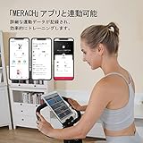 フィットネスバイク MERACH エアロバイク 折りたたみ アプリ連動 マグネット式 16段階負荷調節 静音 トレーニングバイク 家庭用 心拍数計測 コンフォートバイク 防振マット付き 組立簡単 日本語説明書付き（ブラック）