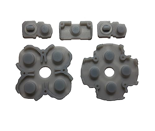 Big Hashi PS5コントローラー交換用ボタン （導電性ゴム）修理パーツセット